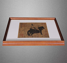 东川书画装裱配框服务案例